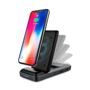 Беспроводная зарядка с USB-C хабом HyperDrive 7.5W - Фото 4