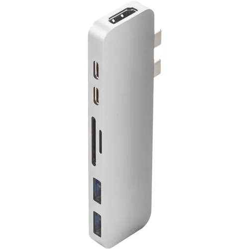 Хаб (адаптер) HyperDrive 7-in-1 USB-C PD 4K30Hz HDMI для MacBook | iPad Silver у Житомирі