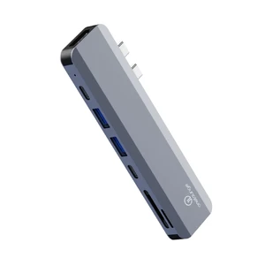 Хаб USB-C oneLounge 1Drive Pro 7-in-2 Thunderbolt 3 для MacBook