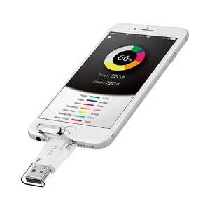 USB флешка PhotoFast i-FlashDrive MAX U3 32GB White для iPhone | iPad - Фото 4