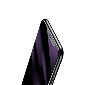 Защитное стекло Baseus Silk-Screen 3D Arc Anti-Blue Light Tempered Glass Black для iPhone 11 Pro | X | XS - Фото 3