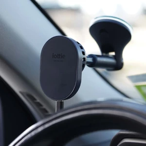 Магнитный автодержатель MagSafe с быстрой зарядкой и охлаждением iOttie Velox Pro на присоске - Фото 6