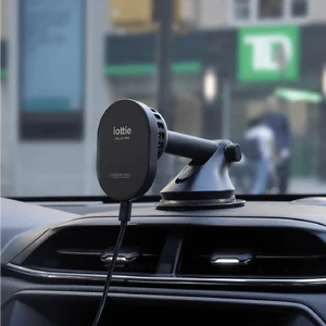 Магнитный автодержатель MagSafe с быстрой зарядкой и охлаждением iOttie Velox Pro на присоске - Фото 5
