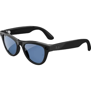 Фотохромные умные очки Ray-Ban Meta Skyler, Shiny Black / Clear / Cerulean Blue Transitions  - Фото 1