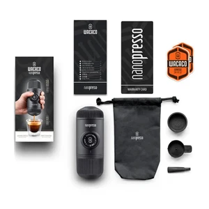 Портативная кофемашина Wacaco Nanopresso Black - Фото 5