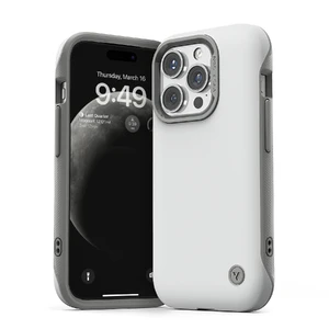 Противоударный чехол с MagSafe VRS Design Case Terra Guard Modern Sand Stone для iPhone 15 Pro Max  - Фото 1