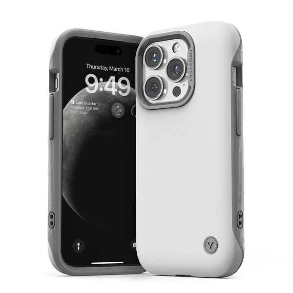 Противоударный чехол с MagSafe VRS Design Case Terra Guard Modern Sand Stone для iPhone 15 Pro Max