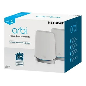 Wi-Fi Mesh система Netgear AX4200 Orbi Tri-Band WiFi 6 (3-pack) - Фото 4