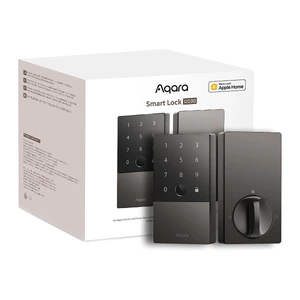 Умный замок Wi-Fi Aqara U100 с поддержкой Apple HomeKit/Google Home с клавиатурой и отпечатком пальца