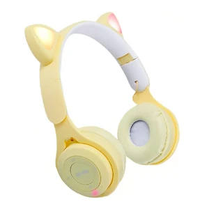 Беспроводные наушники iLoungeMax с кошачьими ушами Yellow