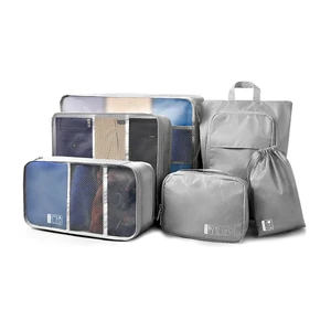 Набор дорожных органайзеров WIWU 6 в 1 Light Gray - Фото 3
