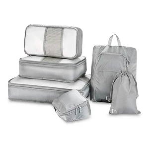 Набор дорожных органайзеров WIWU 6 в 1 Light Gray