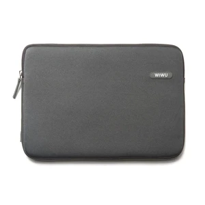 Вологозахисний чохол-сумка WIWU Classic Sleeve Grey для Macbook Pro 15"
