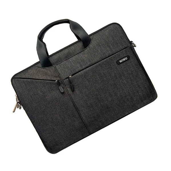 Нейлонова сумка WIWU GearMax City Commuter Bag Black для MacBook Pro 16" | Pro 15"