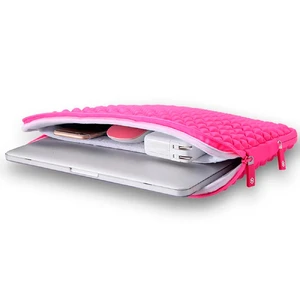 Чехол-сумка WIWU GearMax Diamond Sleeve Pink для MacBook Pro 16" | Pro 15" - Фото 6