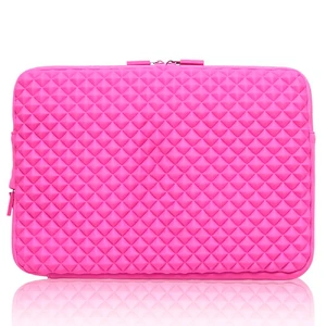 Чехол-сумка WIWU GearMax Diamond Sleeve Pink для MacBook Pro 16" | Pro 15" - Фото 7