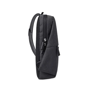 Рюкзак WIWU Mi + Chest Bag Black з виходом для навушників - Фото 3