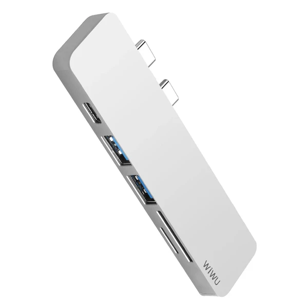 Хаб WIWU T8 Lite USB Type-C Silver в Кривому Розі