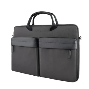 Чехол-сумка WIWU Vigor Pocket Handbag Black для MacBook Air 13" | Pro 13" - Фото 4