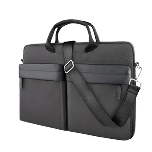 Чехол-сумка WIWU Vigor Pocket Handbag Black для MacBook Air 13" | Pro 13" - Фото 3