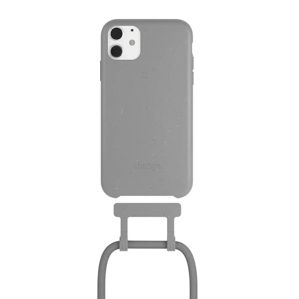 Чохол Woodcessories Necklace Bio AM Cool Grey для iPhone 11