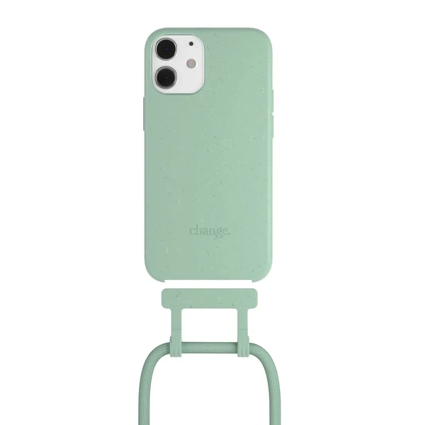 Чохол Woodcessories Necklace Bio AM Mint Green для iPhone 12 mini