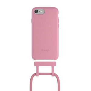 Чехол Woodcessories Necklace Bio AM Coral Pink для iPhone SE 2020 | 8 | 7 | 6 | 6s | 7 | 8 | SE 2 (2020)
