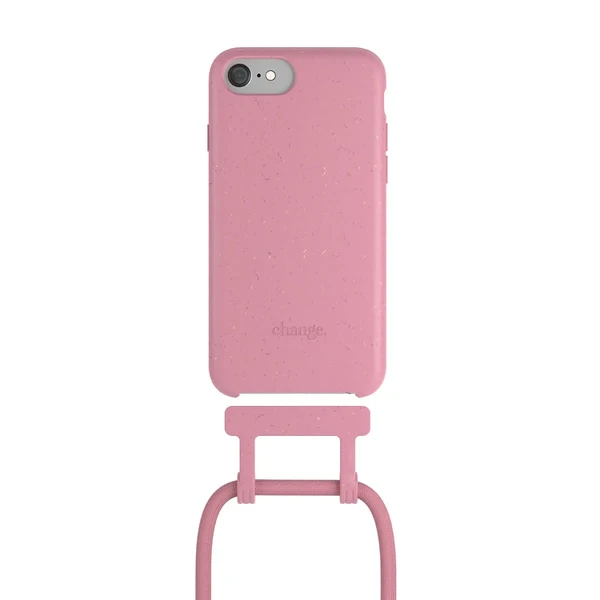 Чохол Woodcessories Necklace Bio AM Coral Pink для iPhonе 6 | 6s | 7 | 8 | SE 2 (2020) в Мукачеві