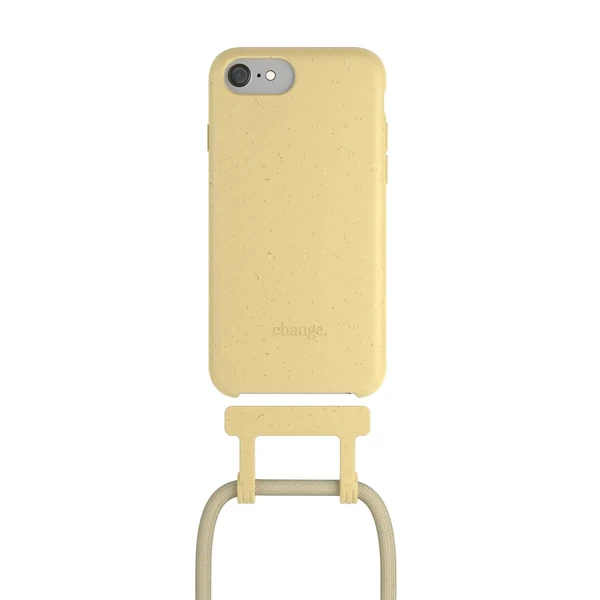 Чехол Woodcessories Necklace Bio AM Citrus Yellow для iPhone SE 3 | SE 2 | 8 | 7 | 6 | 6s в Чернигове
