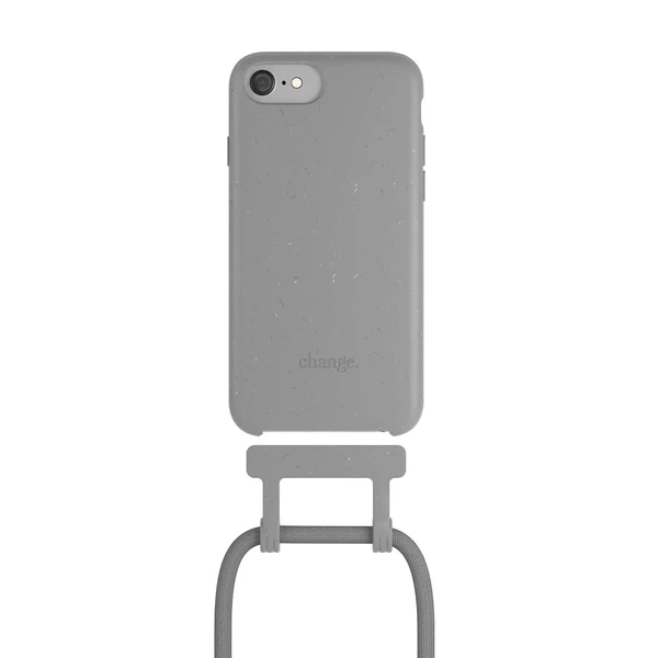 Чохол Woodcessories Necklace Bio AM Cool Grey для iPhone 6 | 6s | 7 | 8 | SE 2 (2020) в Мукачеві