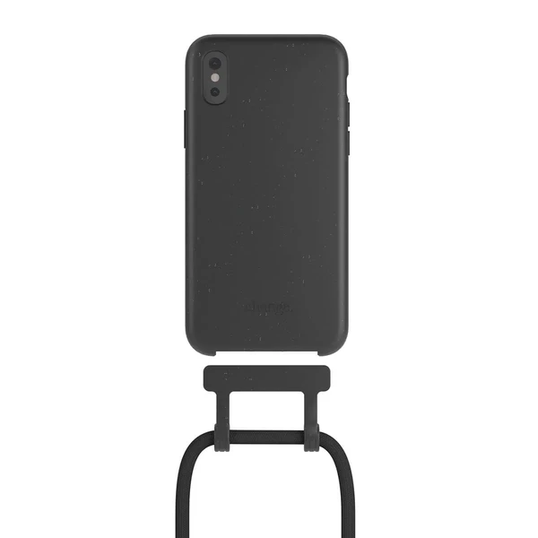 Чохол Woodcessories Necklace Bio AM Black для iPhone XS в Запоріжжі