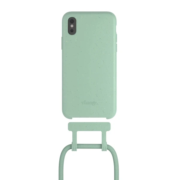 Чохол Woodcessories Necklace Bio AM Mint Green для iPhone XS в Запоріжжі