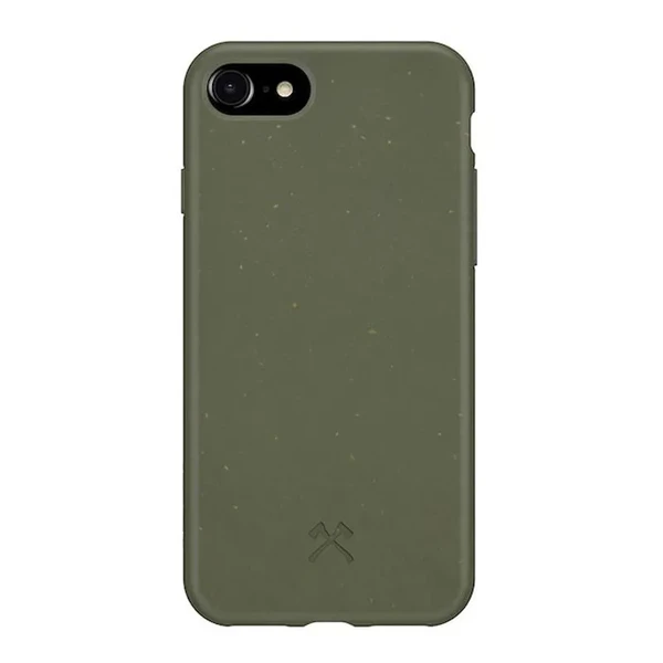 Эко-чехол Woodcessories Bio Case Khaki Green для iPhone SE 3 | SE 2 | 8 | 7