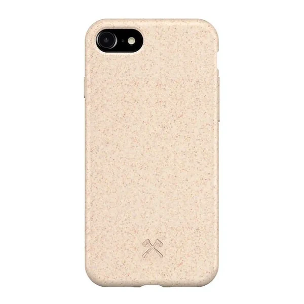 Эко-чехол Woodcessories Bio Case Natural White для iPhone SE 3 | SE 2 | 8 | 7