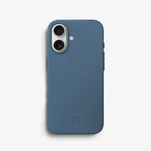 Еко-чохол Woodcessories Bio Case MagSafe Navy для iPhone 16