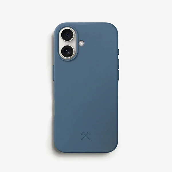 Еко-чохол Woodcessories Bio Case MagSafe Navy для iPhone 16