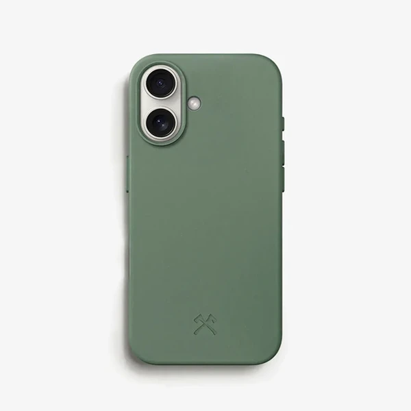 Еко-чохол Woodcessories Bio Case MagSafe Night Green для iPhone 16