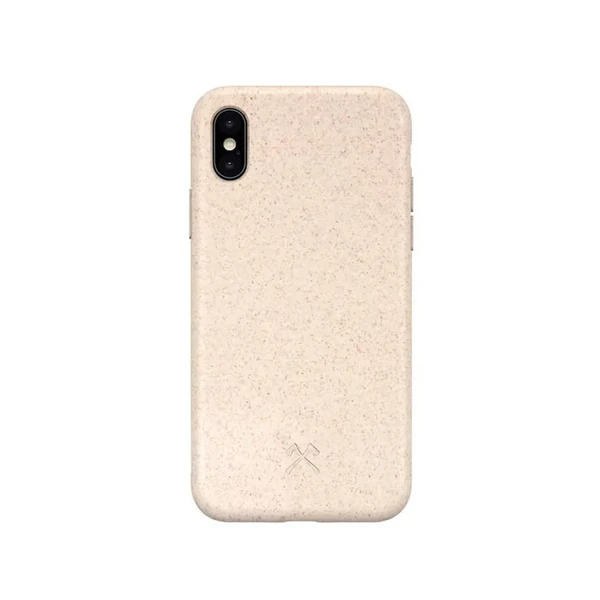 Еко-чохол Woodcessories Bio Case Natural White для iPhone X | XS в Запоріжжі