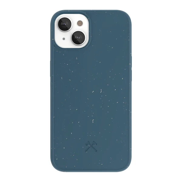Еко-чохол Woodcessories Bio Case Navy Blue для iPhone 14 | 13