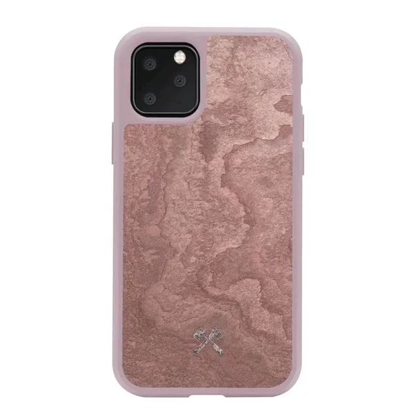 Чохол з натурального каменю Woodcessories Bumper Case Stone Canyon Red для iPhone 11 Pro в Запоріжжі