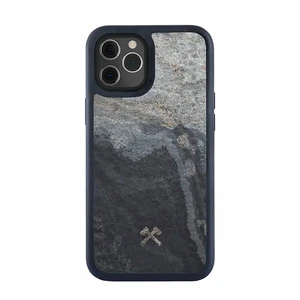 Чехол из натурального камня Woodcessories Bumper Case Stone Camo Gray для iPhone 12 Pro Max