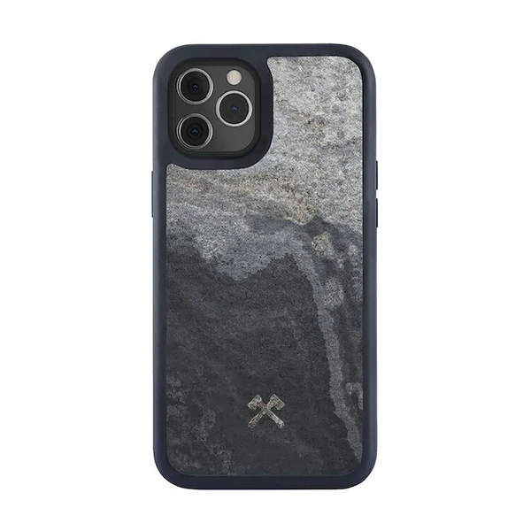 Чохол з натурального каменю Woodcessories Bumper Case Stone Camo Gray для iPhone 12 | 12 Pro в Чернівцях