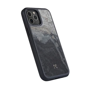 Чохол з натурального каменю Woodcessories Bumper Case Stone Camo Gray для iPhone 12 | 12 Pro - Фото 2