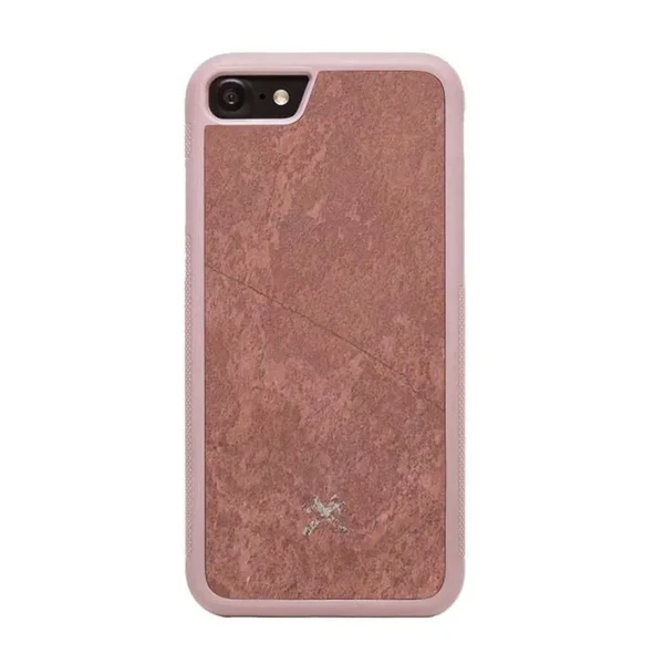 Чохол з натурального каменю Woodcessories Bumper Case Stone Canyon Red для iPhone SE 3 | SE 2 | 8 | 7 в Запоріжжі