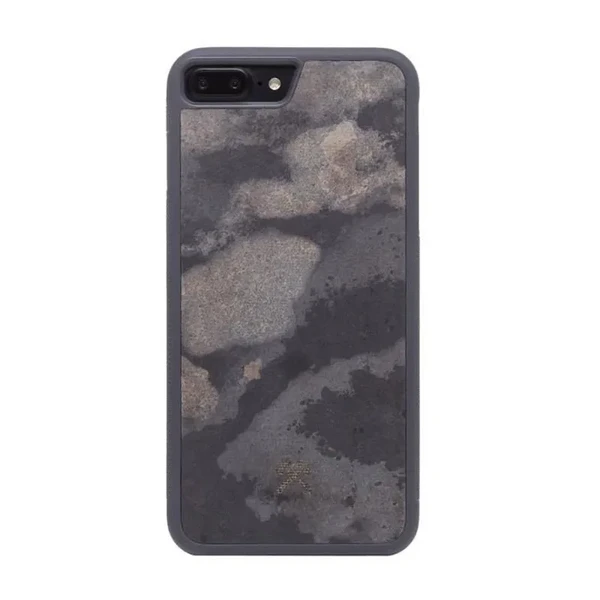 Чохол з натурального каменю Woodcessories Bumper Case Stone Camo Gray для iPhone 7 Plus | 8 Plus в Запоріжжі