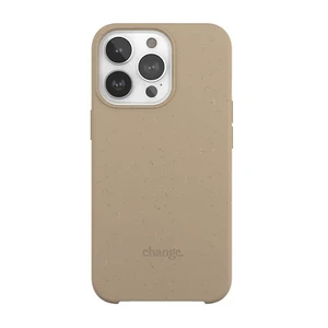 Эко-чехол с ремешком Woodcessories Crossbody Case Taupe Brown для iPhone 13 Pro Max - Фото 2