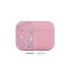 Эко-чехол Woodcessories Eco-Friendly Coral Pink для AirPods Pro - Фото 4