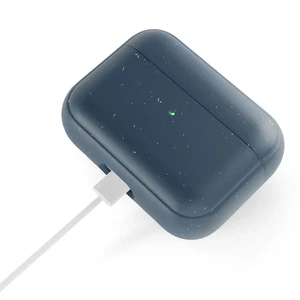 Эко-чехол Woodcessories Eco-Friendly Navy Blue для AirPods Pro - Фото 2