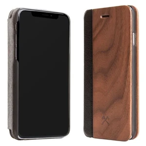 Деревянный чехол-книжка Woodcessories EcoFlip Walnut для iPhone XR - Фото 2