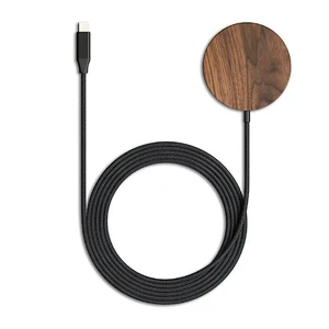 Беспроводная зарядка MagSafe Woodcessories MagPad для iPhone 15 | 14 | 13 | 12